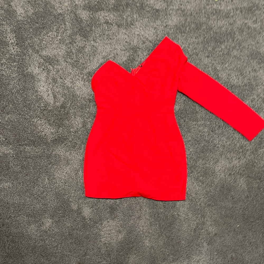 Red dress